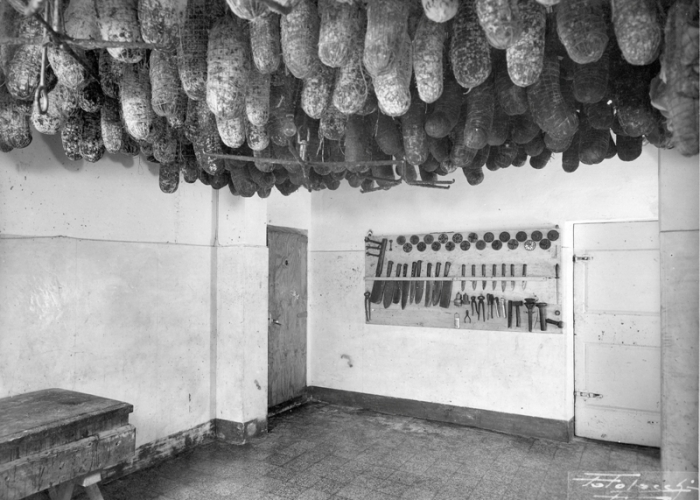 Italian Salami shop