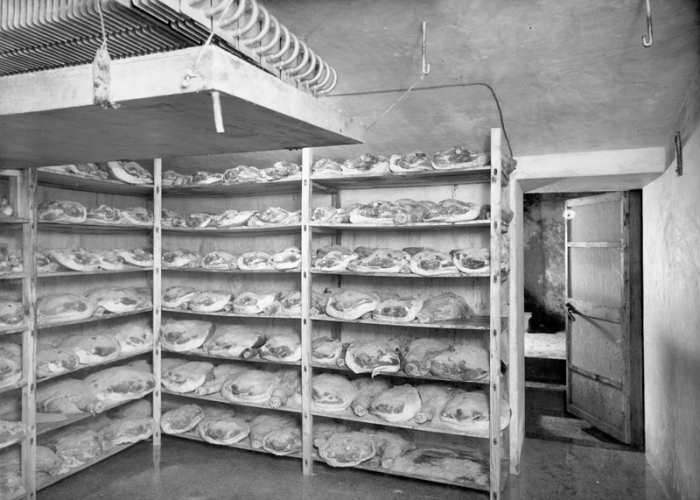 Italian Salami shop