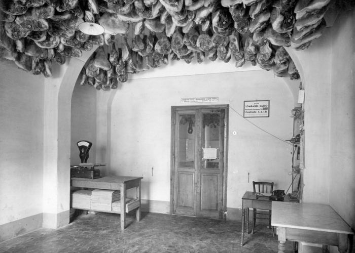 Italian Salami shop