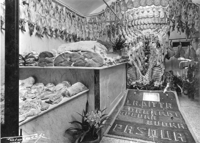 Italian Salami shop