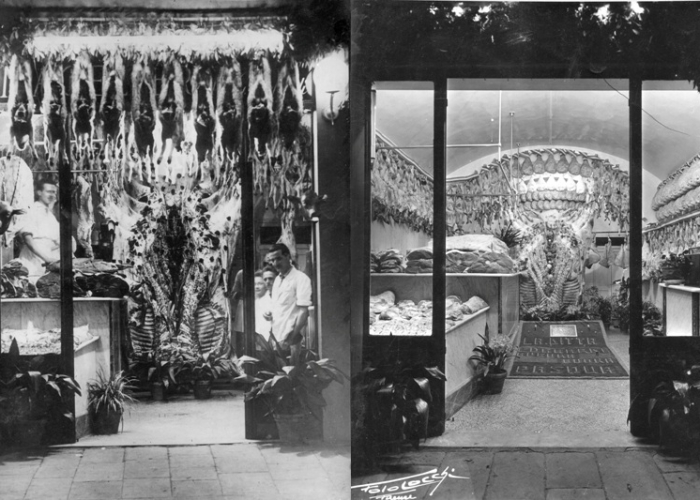 Italian Salami shop