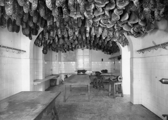 Italian Salami shop