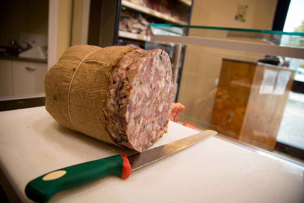 Italian Salami shop
