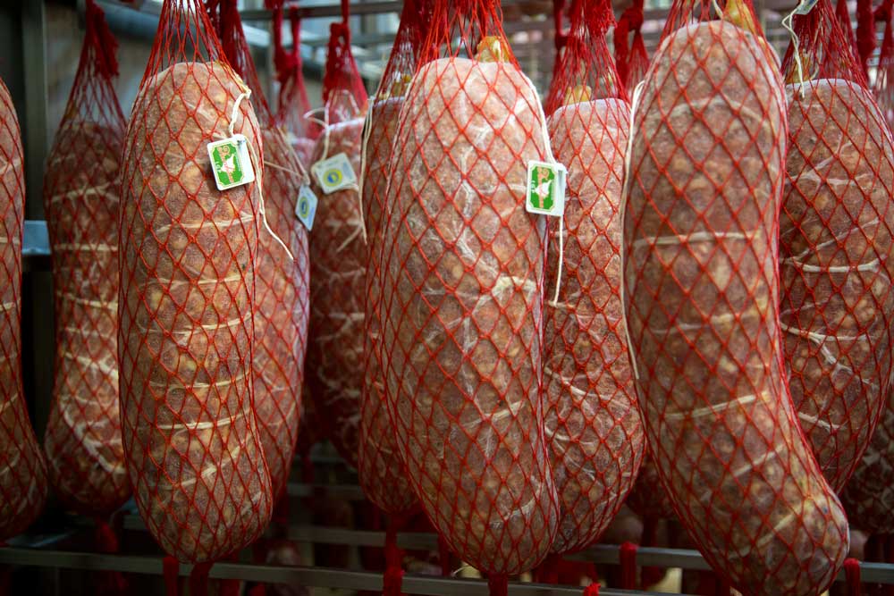 Italian Salami shop