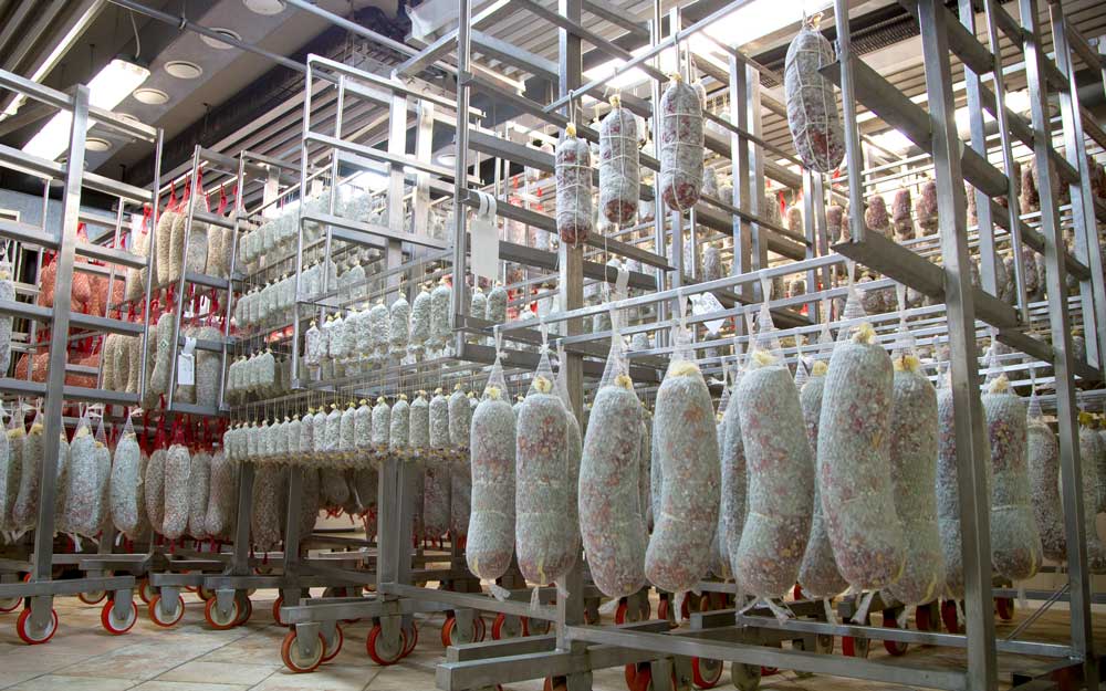 Italian Salami shop