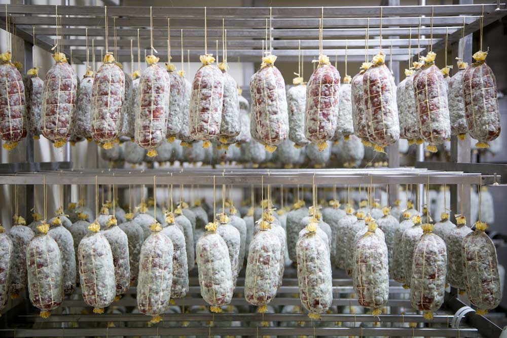 Italian Salami shop